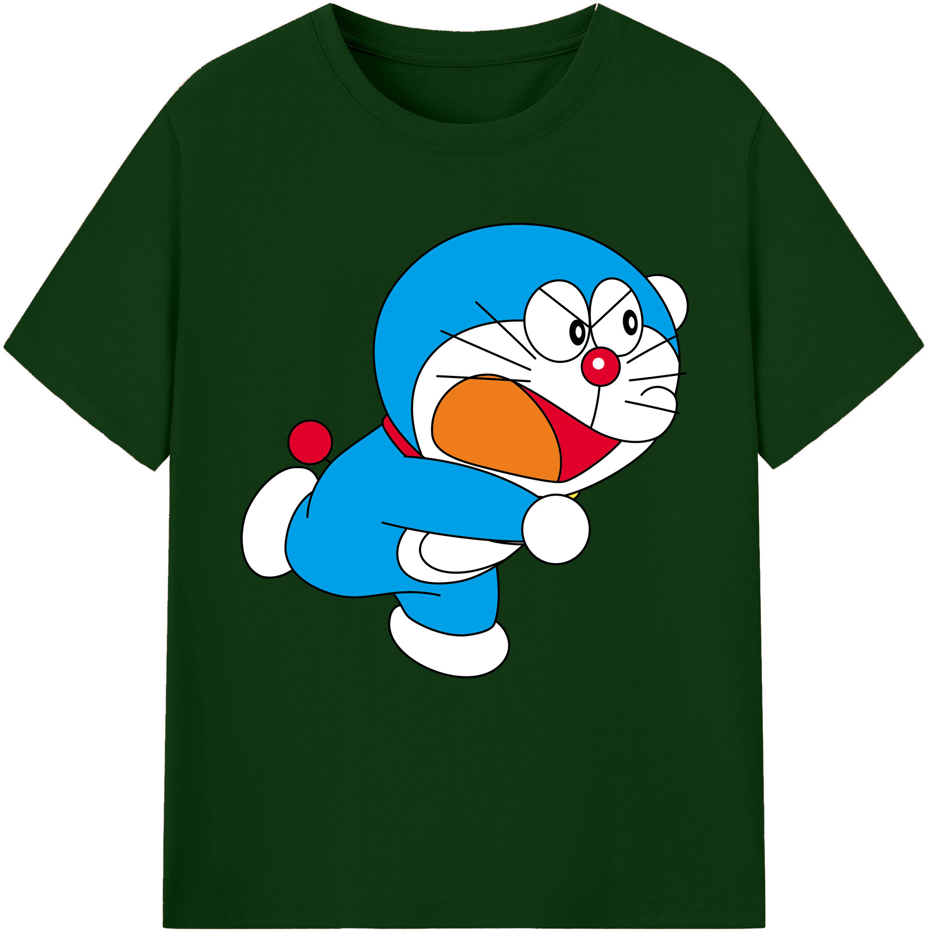 （画像用） ドラえもん Doraemon 綿100％半袖Tシャツ（フロントプリント）